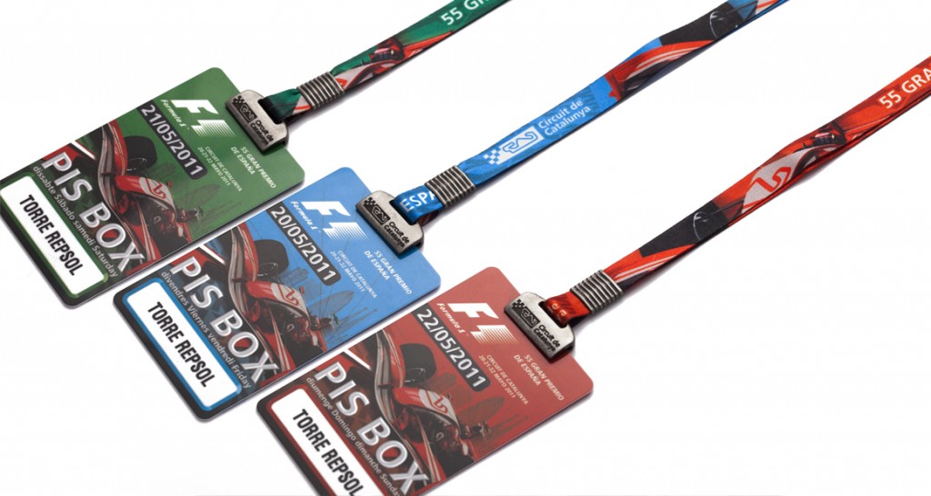 Event lanyards at Carlesmiro.com