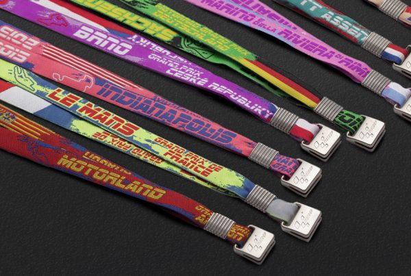 MotoGP Woven Lanyards 10mm