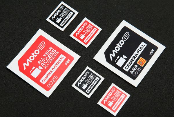 MotoGP Camera Stickers 2025