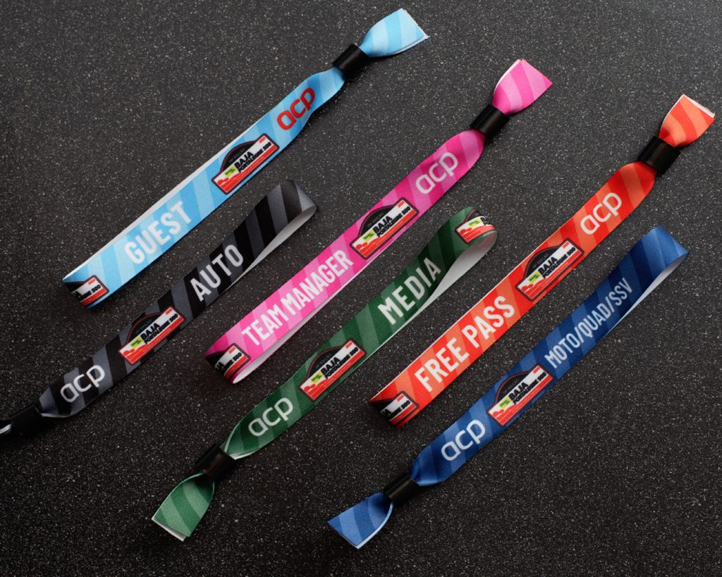 Baja Portalegre 2025 wristbands – design and production