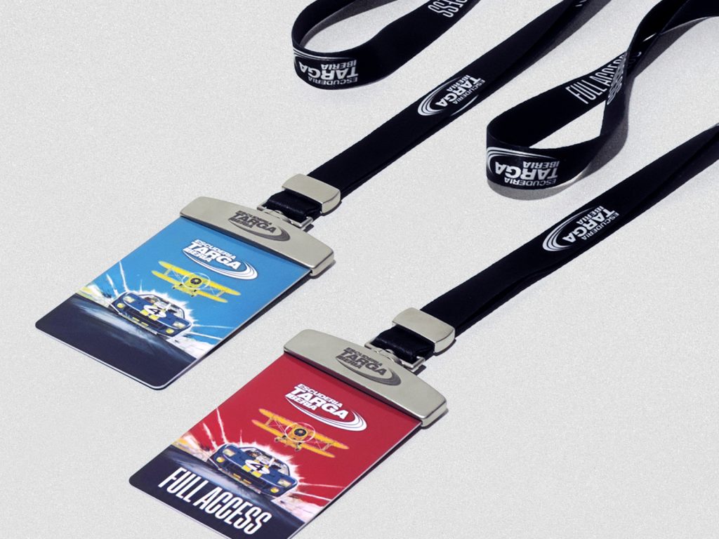 TargaIberia Badges and Lanyards