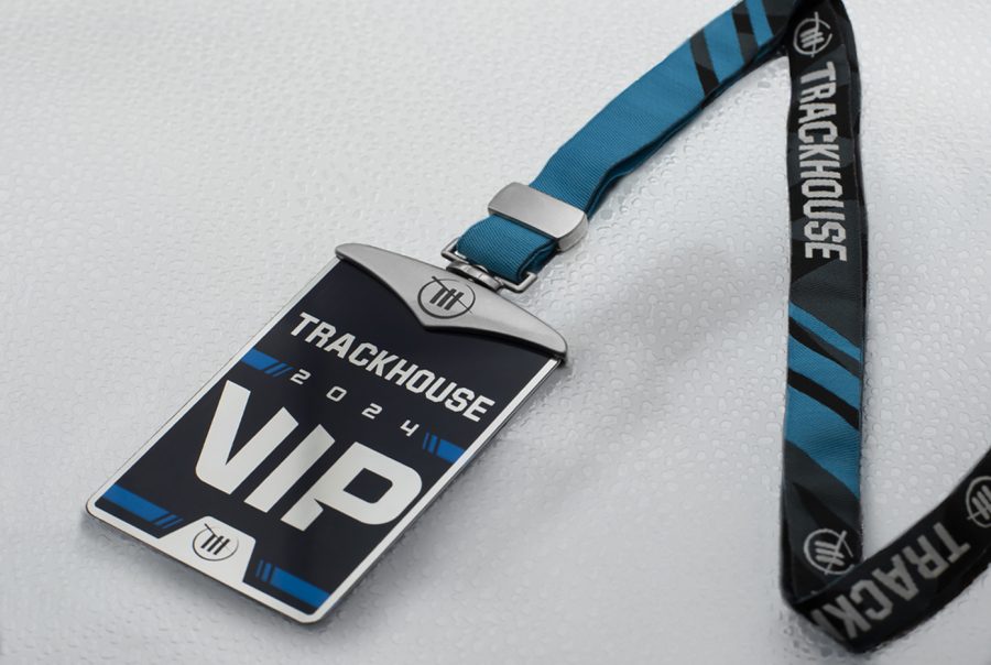 Trackhouse VIP Badge 2024 Silver