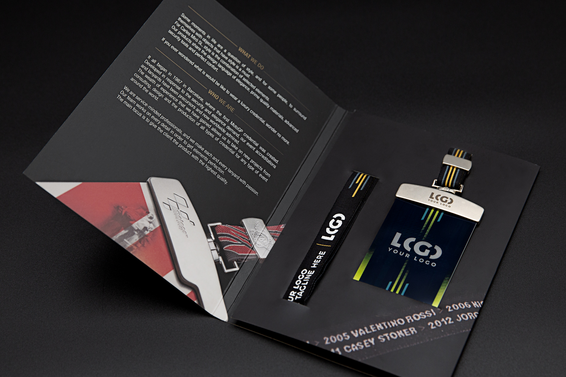 folder VIP accreditation