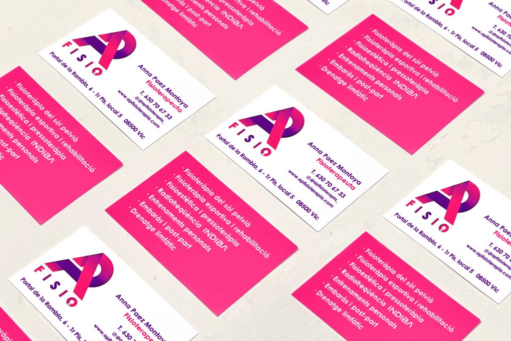 AP Fisio Business Cards