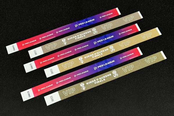 PES League COSMOS Tyvek Wristbands 2018