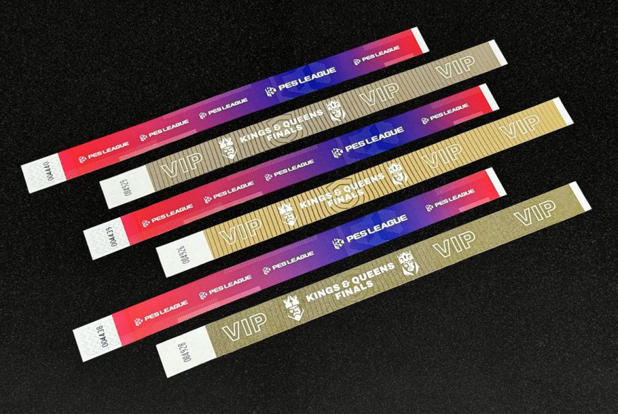 PES League COSMOS Tyvek Wristbands 2018